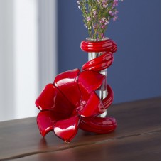 Beachcrest Home Cordero Glass Lily Bud Vase BCHH9256